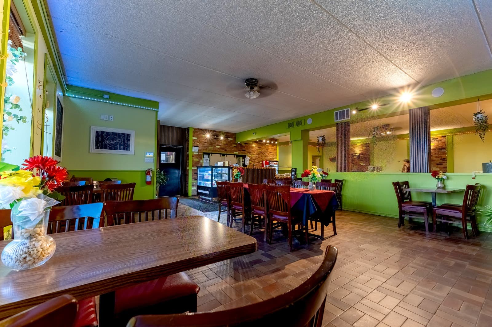 Inside dk Hakka Restaurant