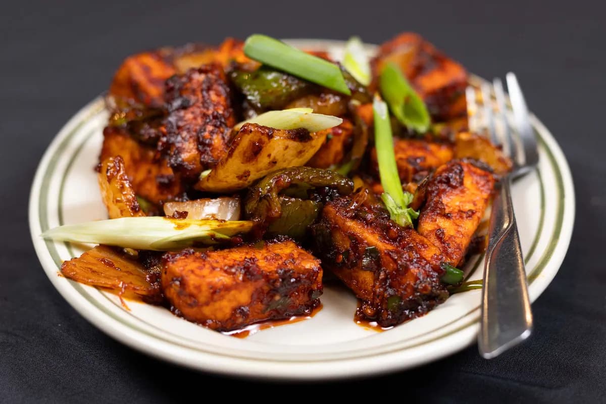 Chilly Paneer Dry